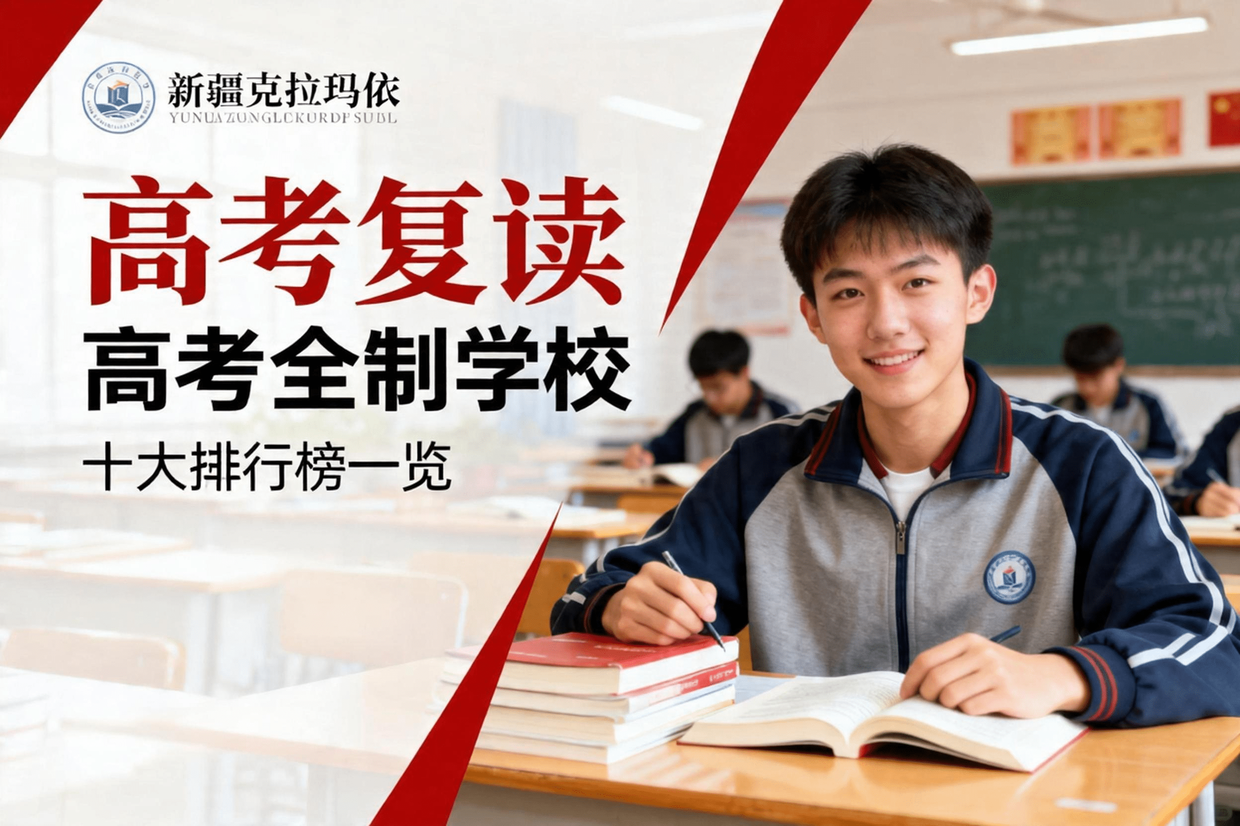 jimeng-2026-04-17-9138-涂抹的地方不要，消除，把文字改成新疆克拉玛依高考复读全日制学校十大排行榜一览_new.png